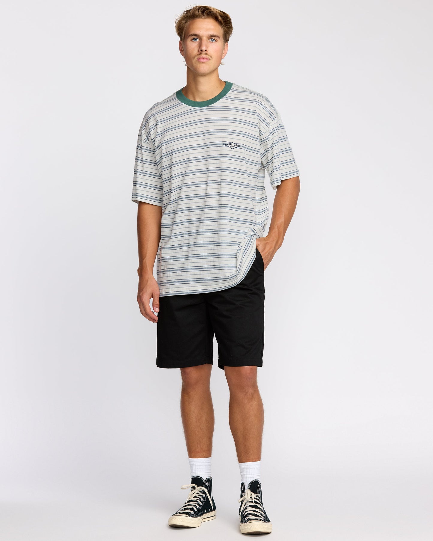 Baxter Short Sleeve T-Shirt - Off White