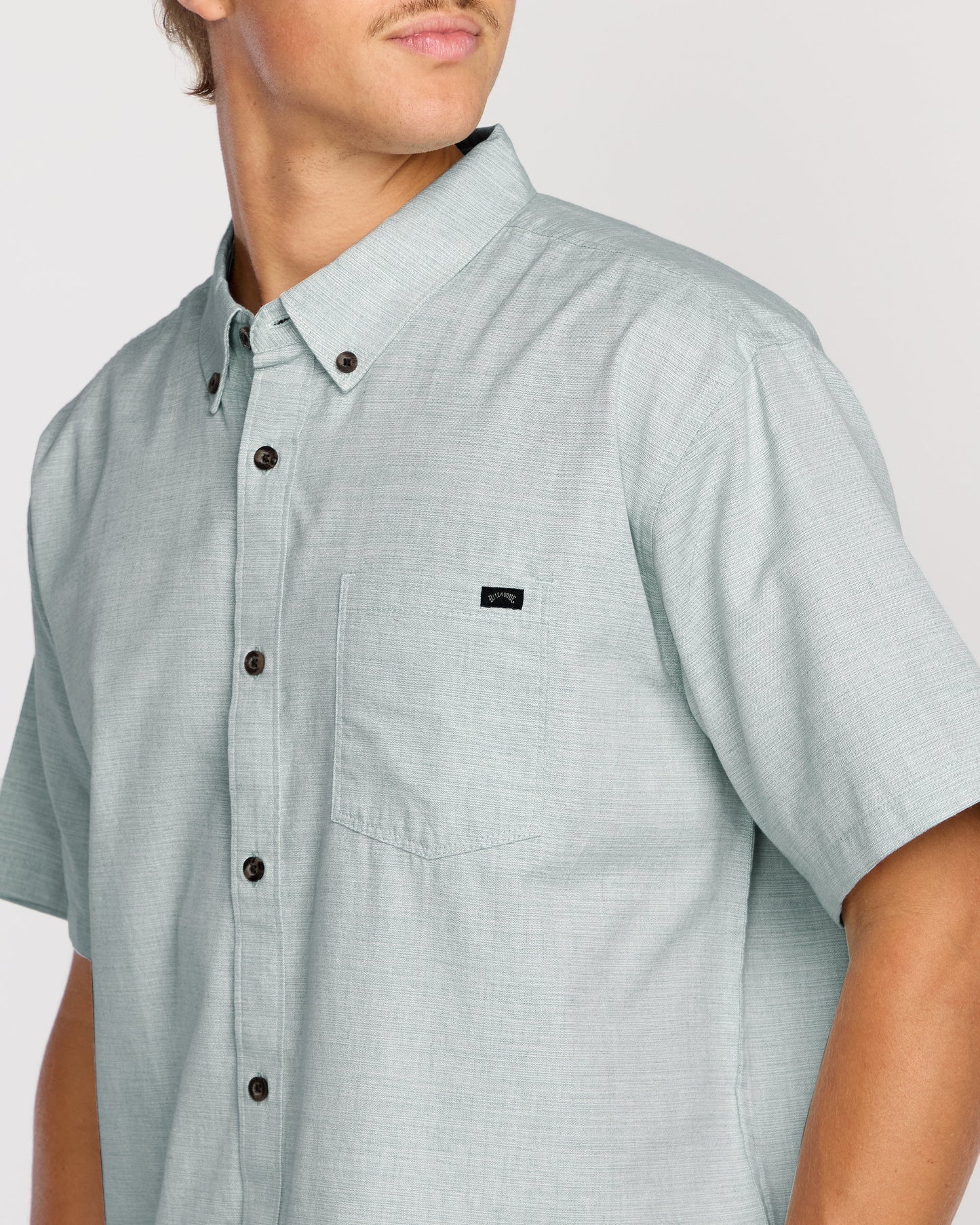 All Day Short Sleeve Shirt - Sage Green