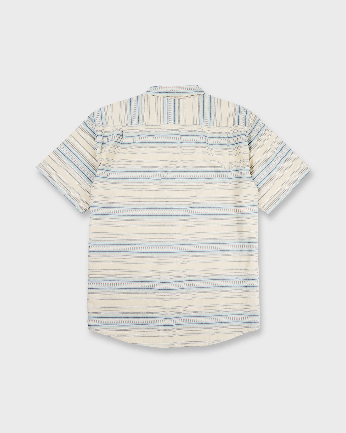 All Day Stripe Short Sleeve Shirt - Desert Sand