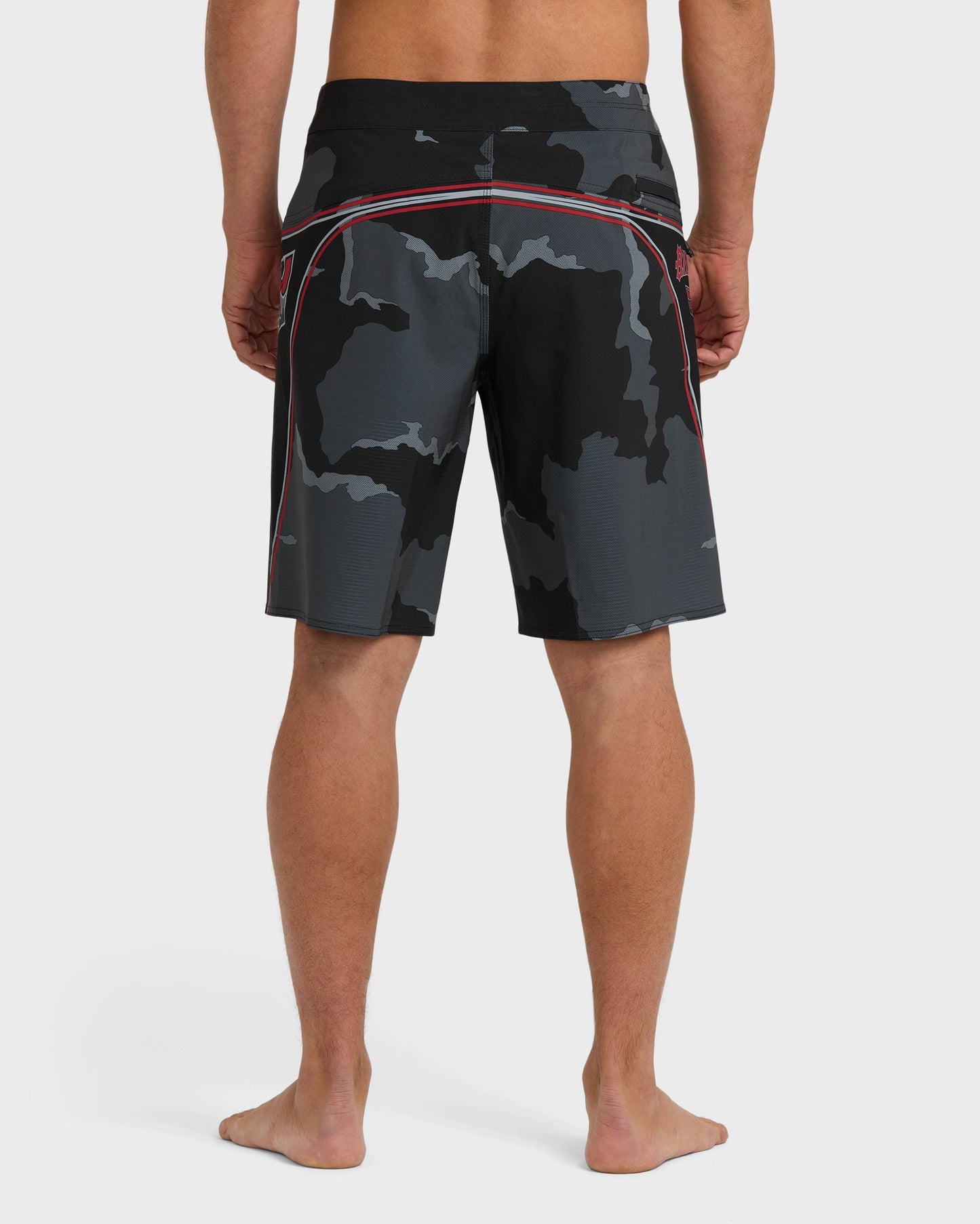 Straddie Airlite 20" Boardshorts - Black Camo
