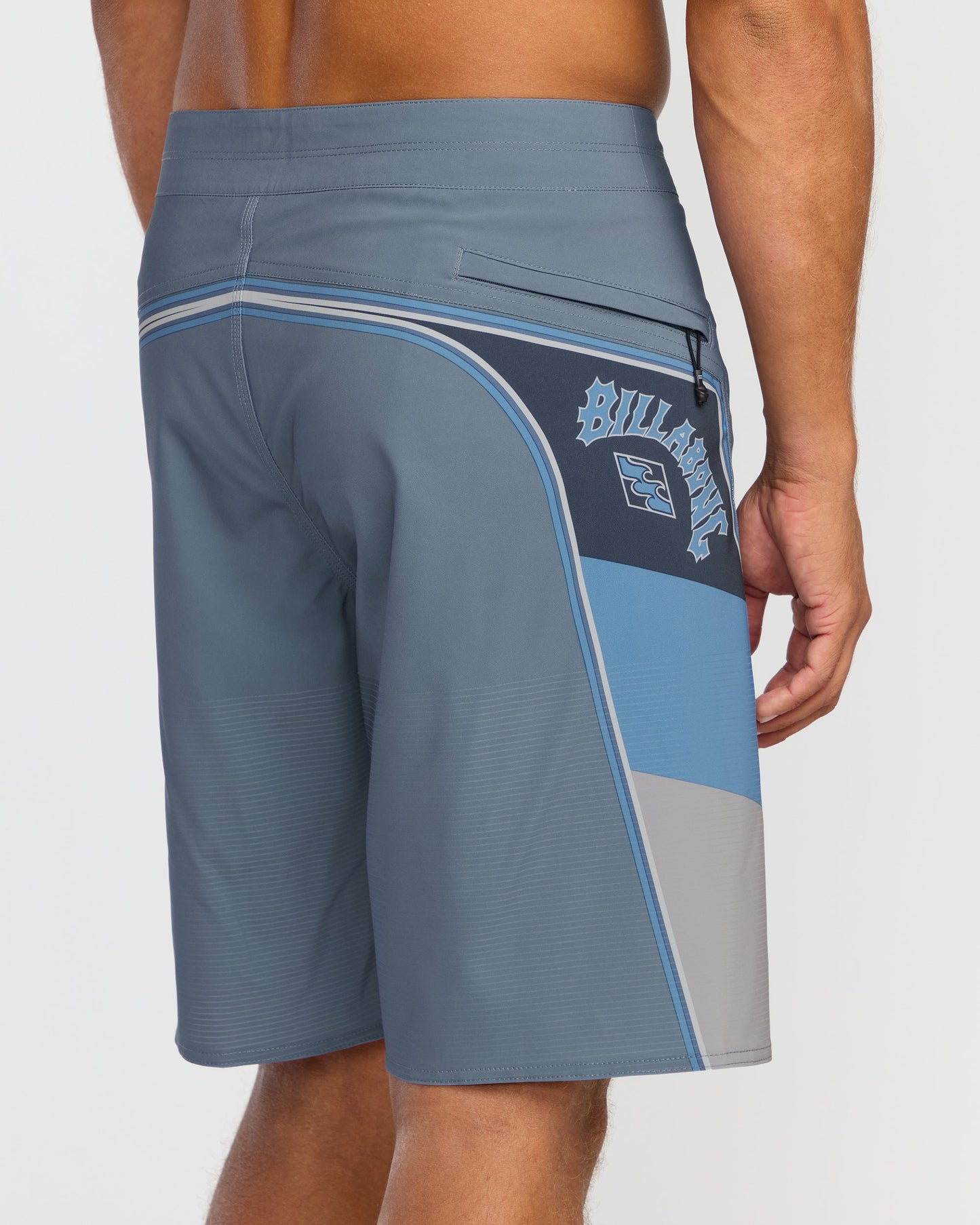 Straddie Airlite 20" Boardshorts - Steel Blue