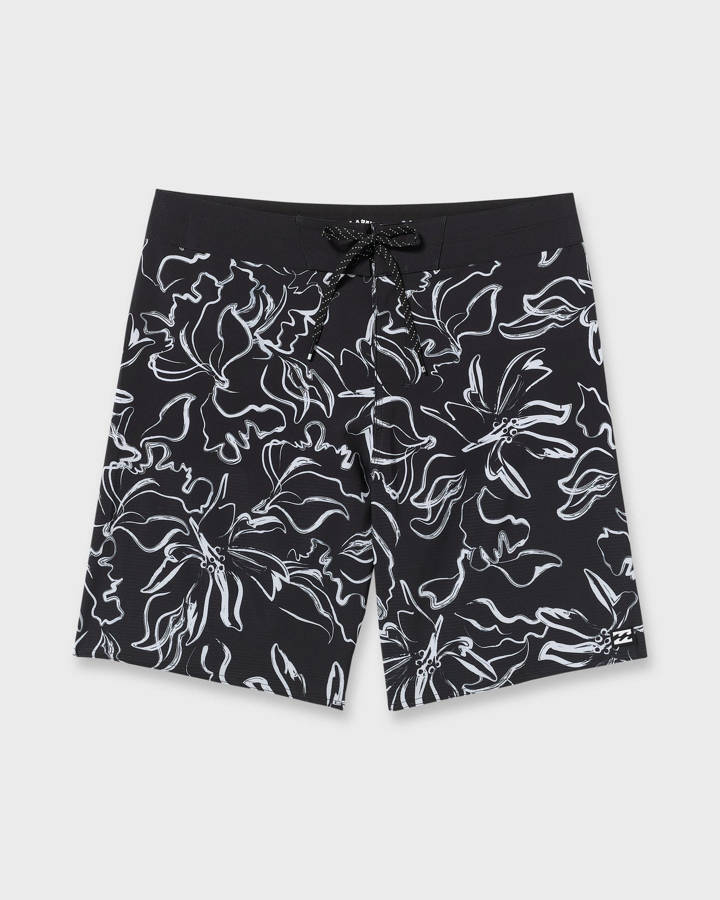 Sundays Airlite 19" Boardshorts - Black White