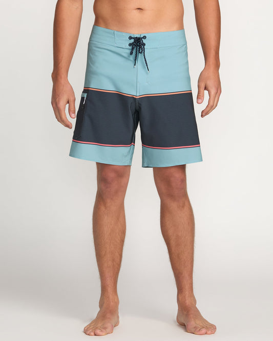 Lowers Airlite 18" Boardshorts - Cloud Blue