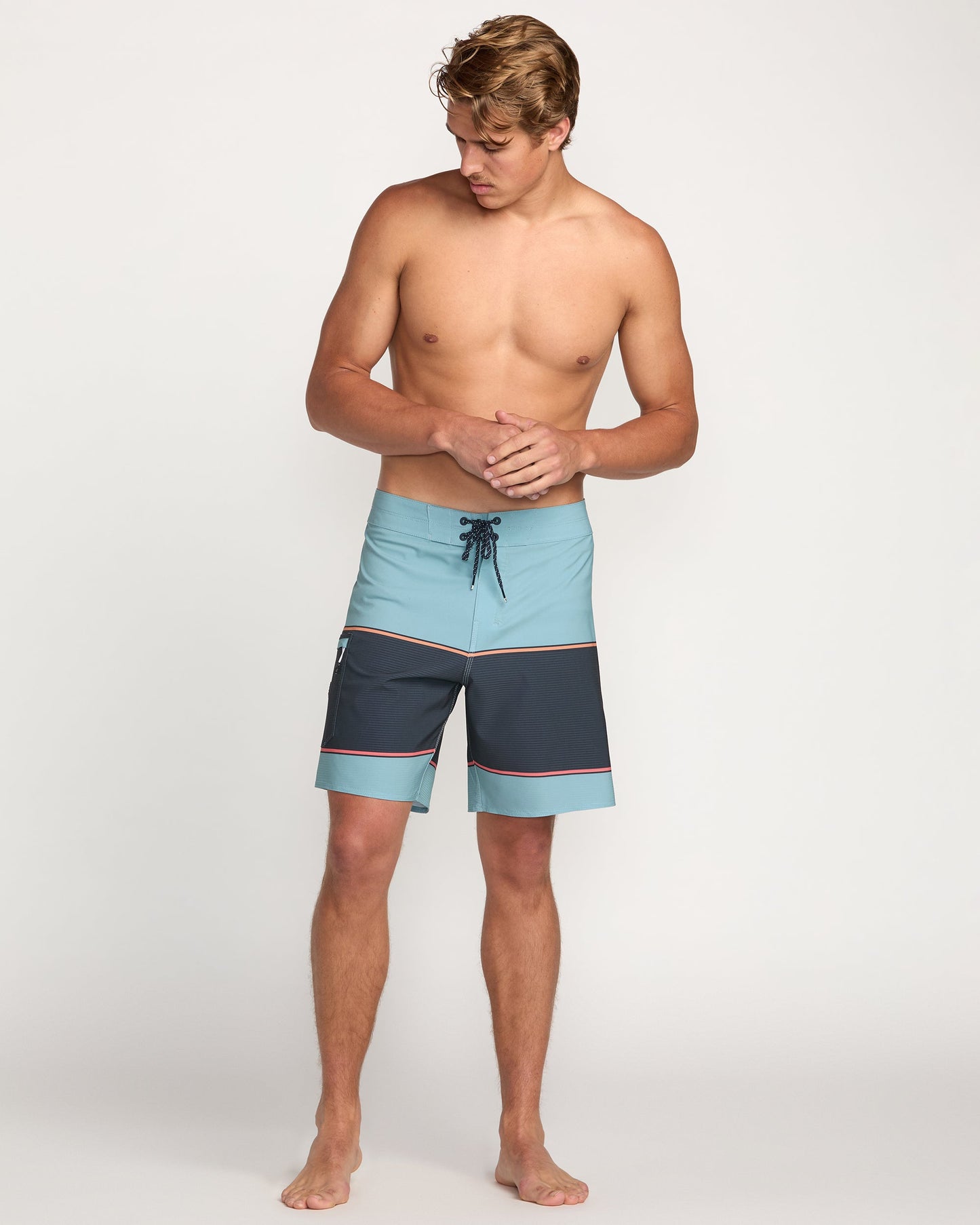 Lowers Airlite 18" Boardshorts - Cloud Blue