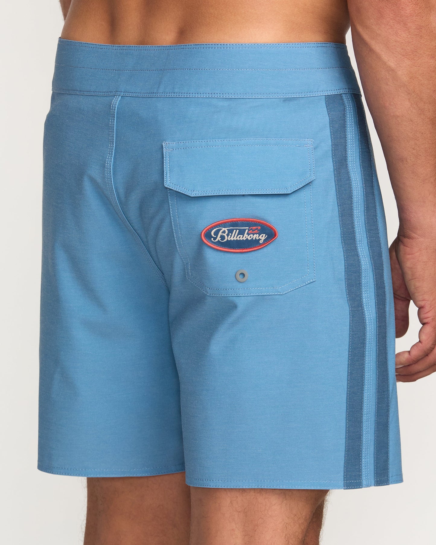 Kirra Pro Performance 18" Boardshorts - Carolina Blue