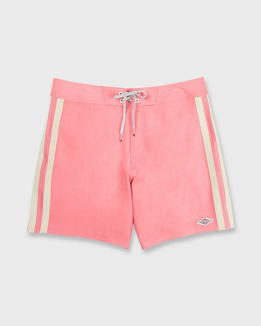 Kirra Pro Performance 18" Boardshorts - Dusty Pink