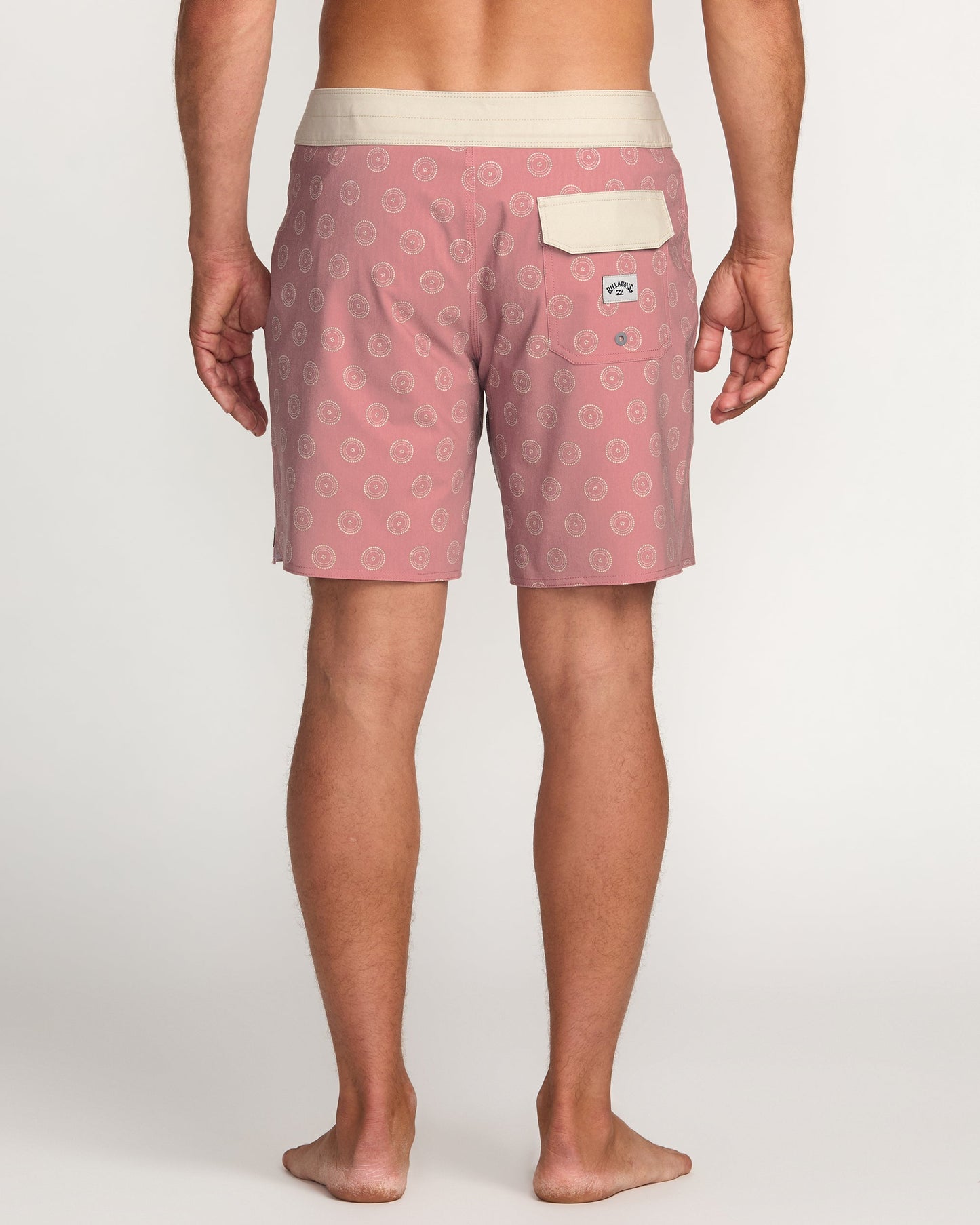 Good Times Pro Performance 18" Boardshorts - Dusty Rose