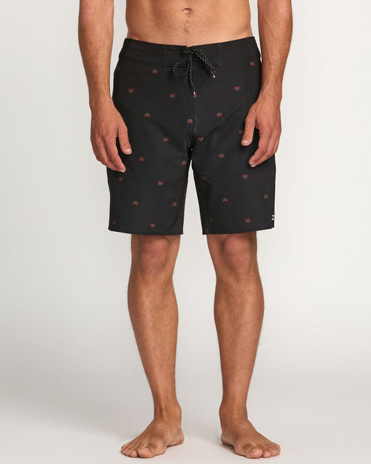 Sundays Pro Performance 19" Boardshorts - Black
