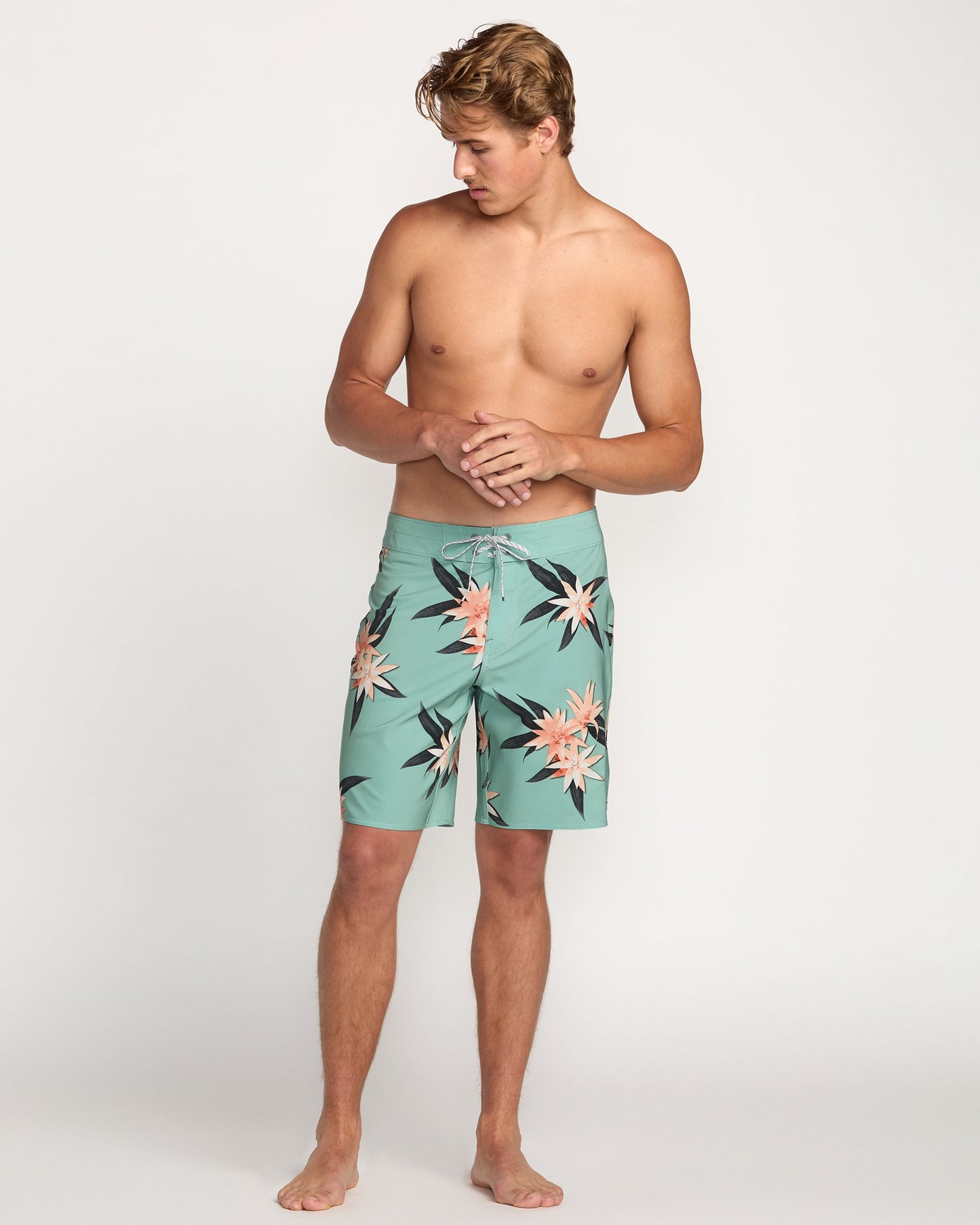 Sundays Pro Performance 19" Boardshorts - Mist Green