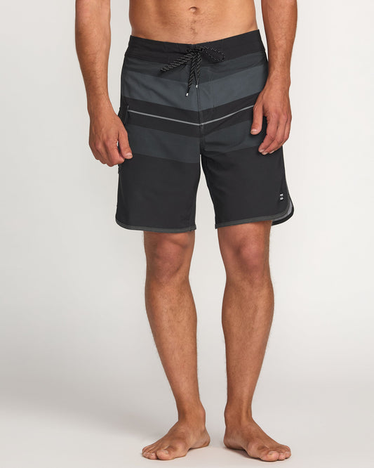 73 Pro Performance 18" Boardshorts - Black