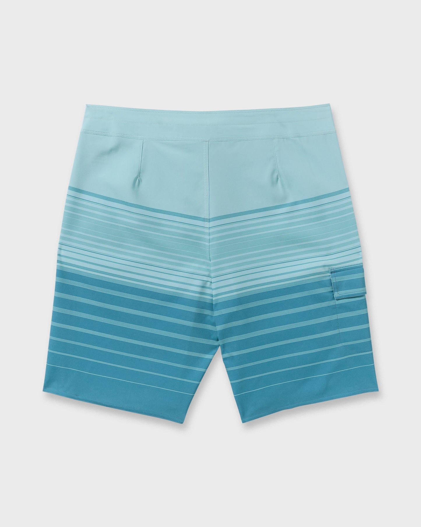 All Day Stripe Pro Performance 20" Boardshorts - Dusty Blue