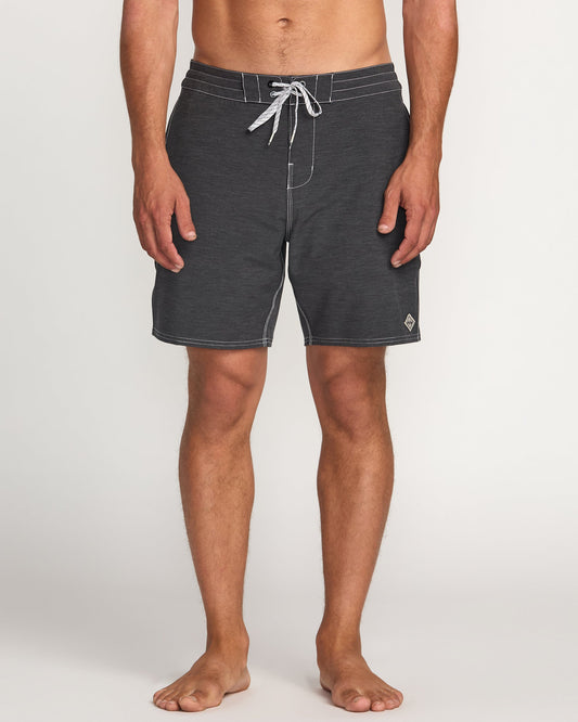 Every Other Day Lo Tide 18" Boardshorts - Black