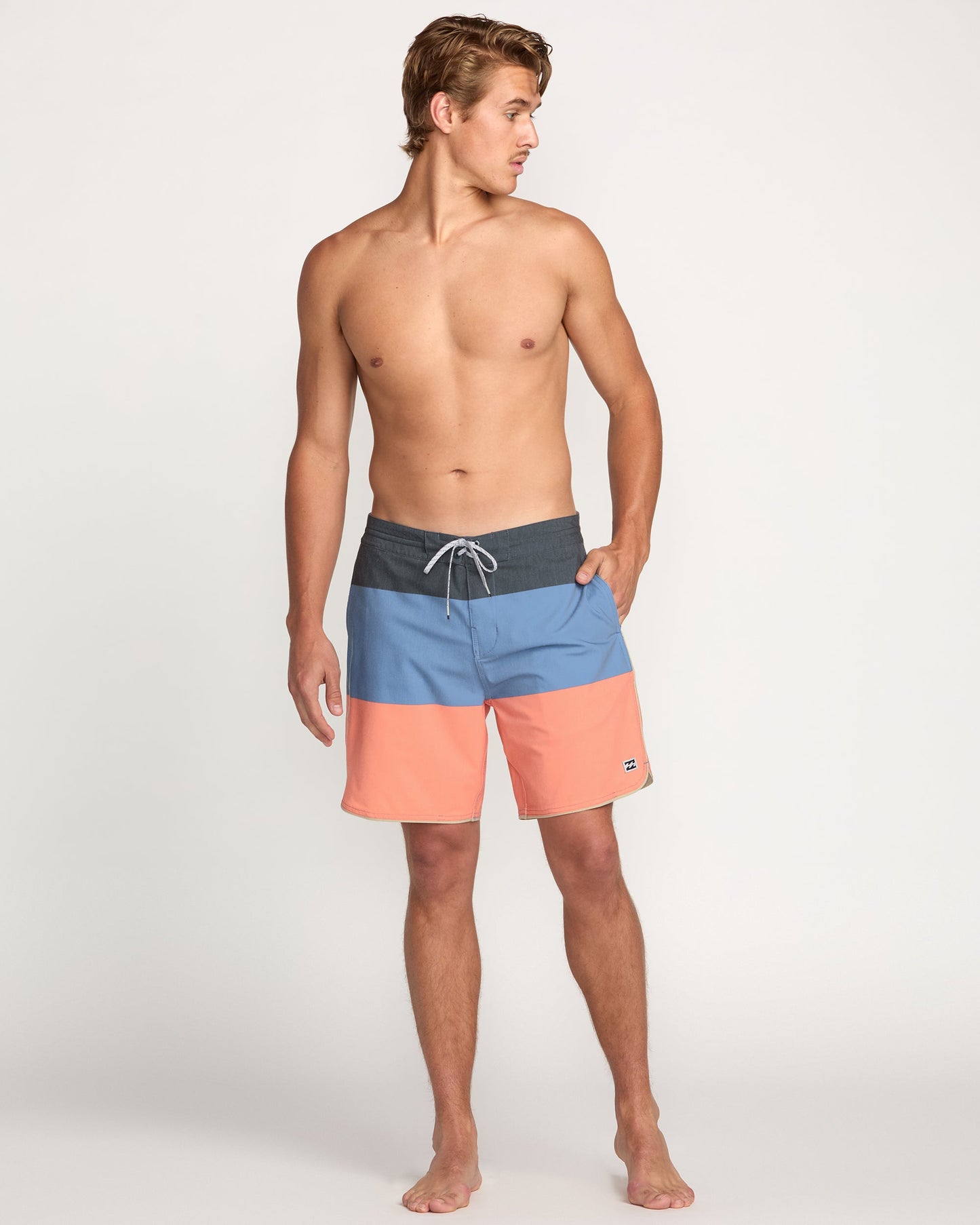 73 Lo Tide 18" Boardshorts - Deep Blue