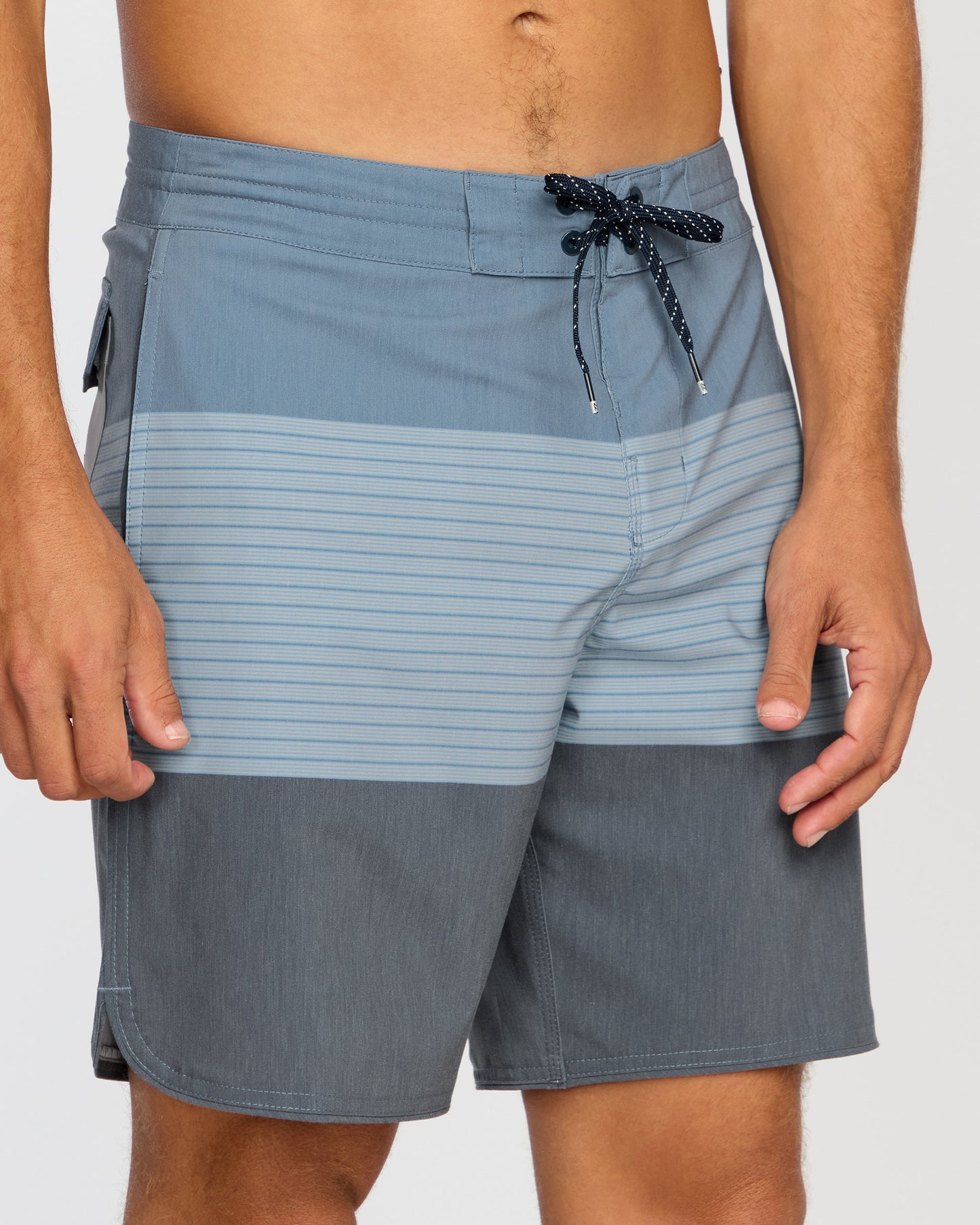 73 Lo Tide 18" Boardshorts - Steel Blue