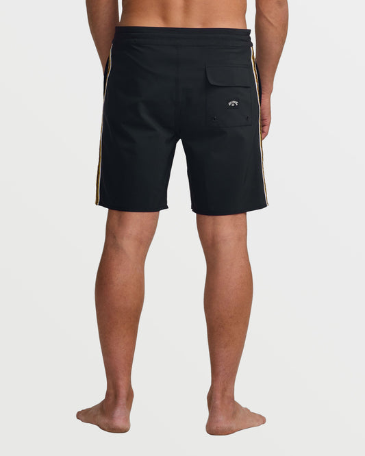 Wategos Lo Tide 19" Boardshorts - Black