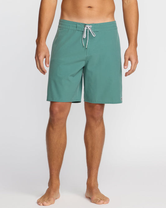 Wategos Lo Tide 19" Boardshorts - Sage Green