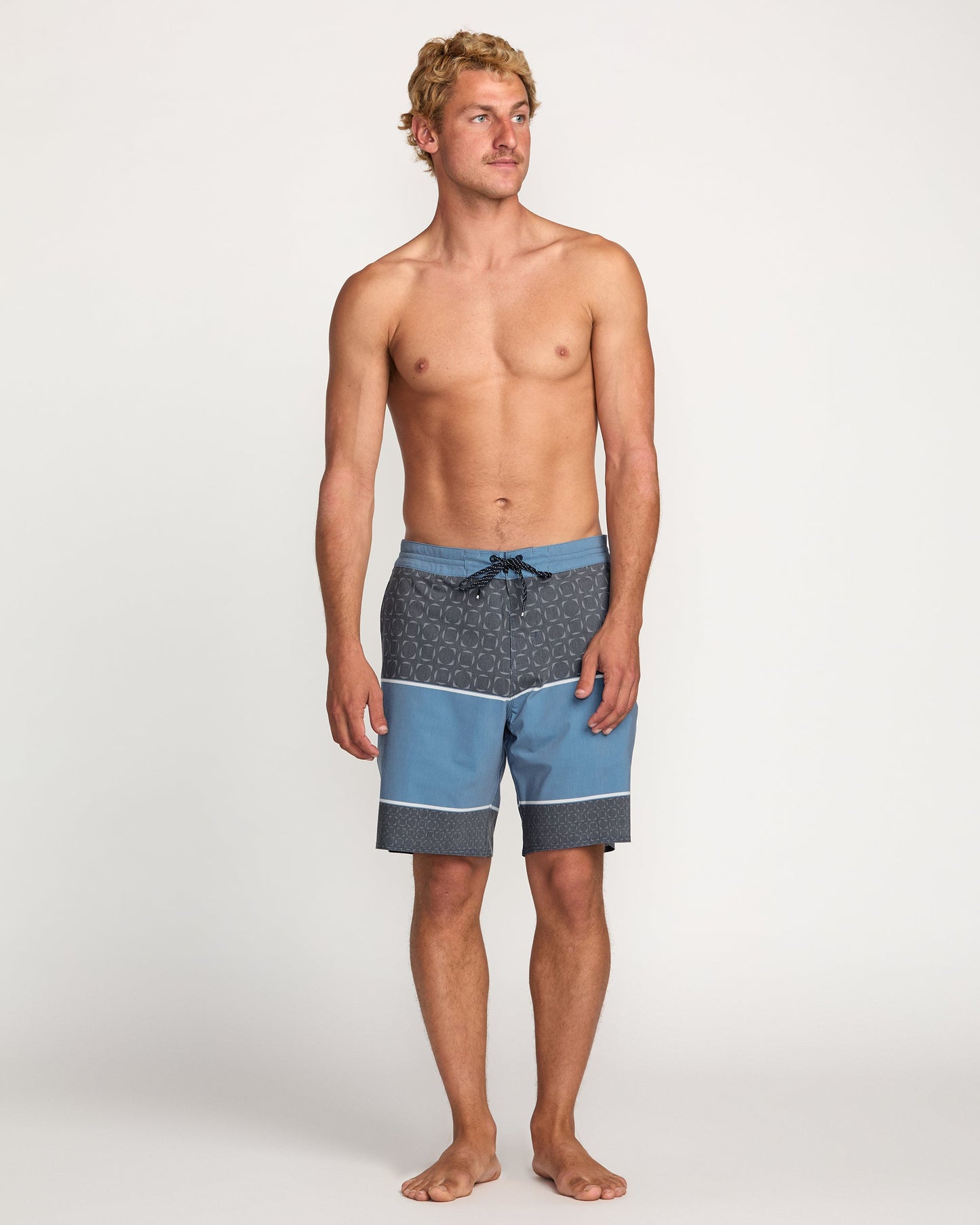 Lowers Lo Tide 19" Boardshorts - Deep Blue