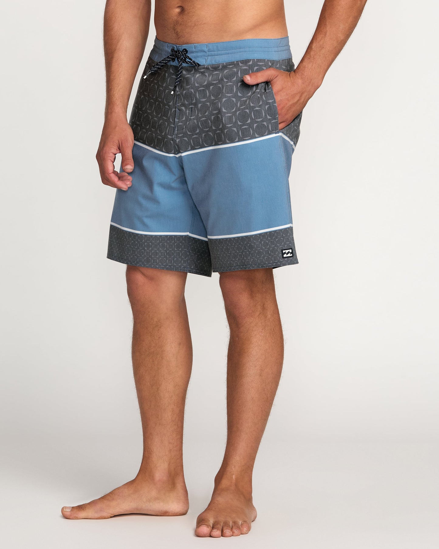 Lowers Lo Tide 19" Boardshorts - Deep Blue
