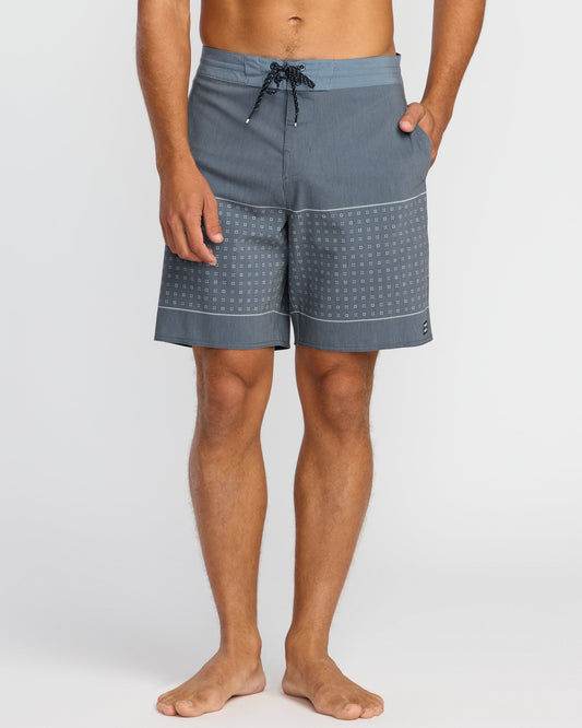 Lowers Lo Tide 19" Boardshorts - Midnight Blue