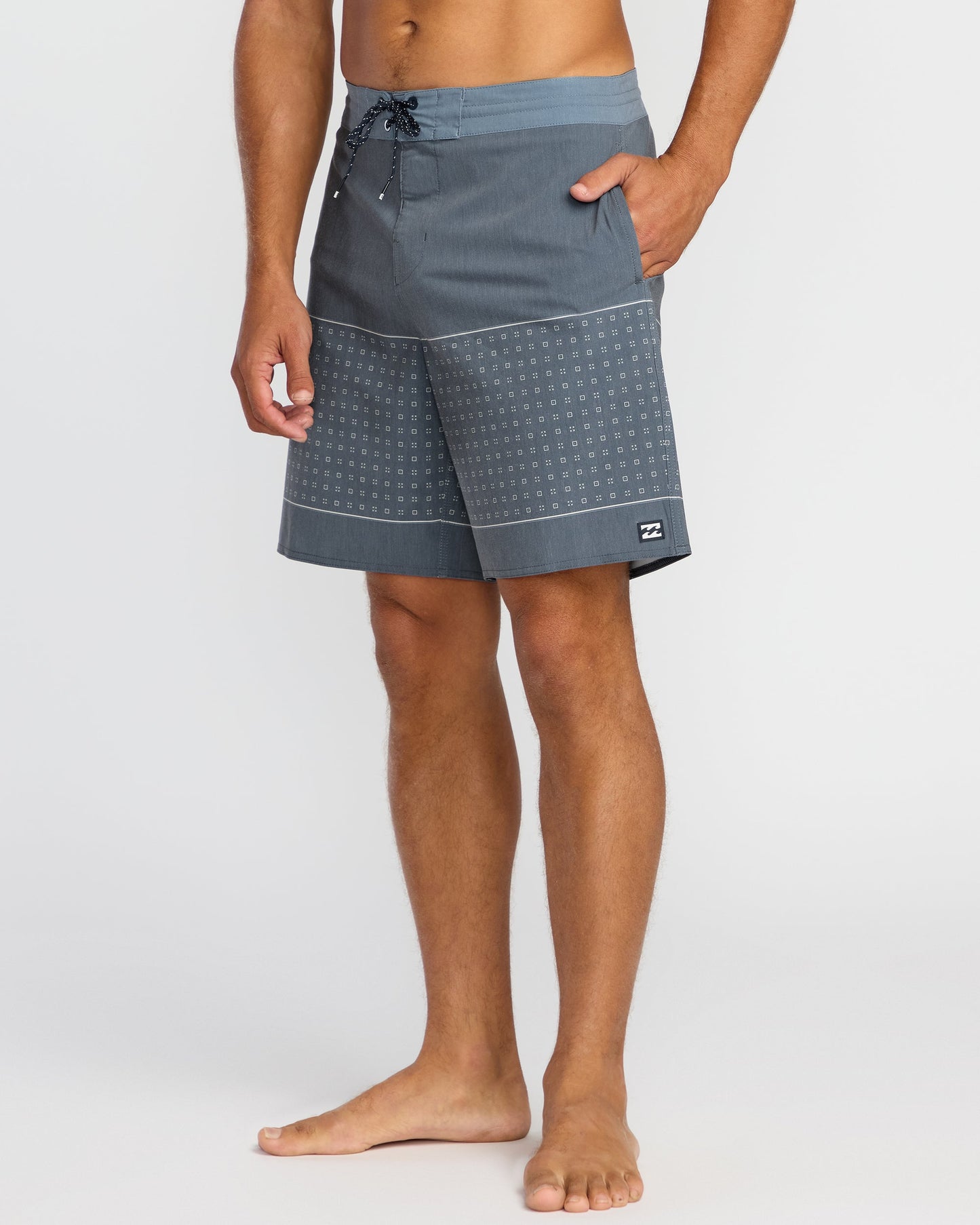 Lowers Lo Tide 19" Boardshorts - Midnight Blue