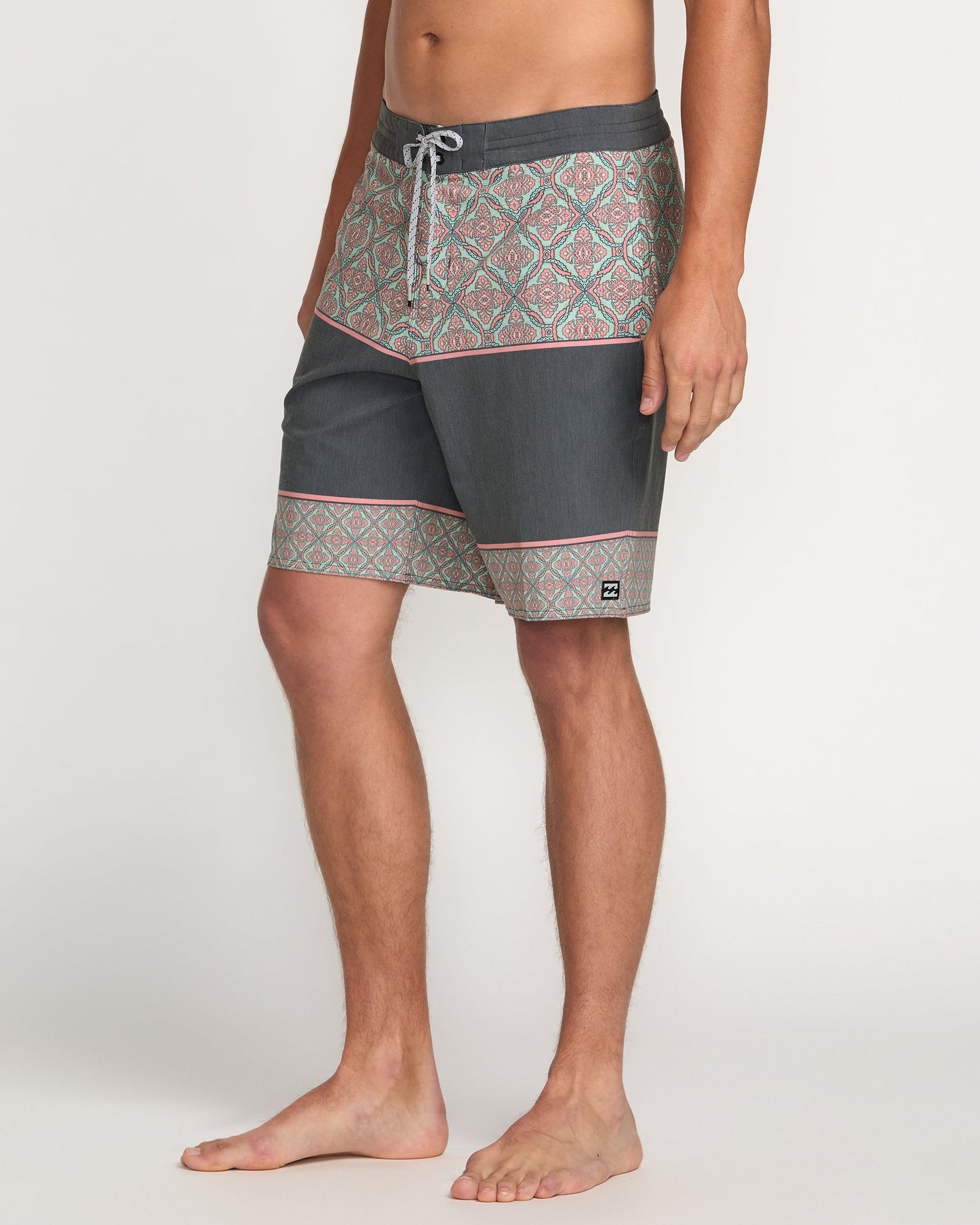 Lowers Lo Tide 19" Boardshorts - Mist Green