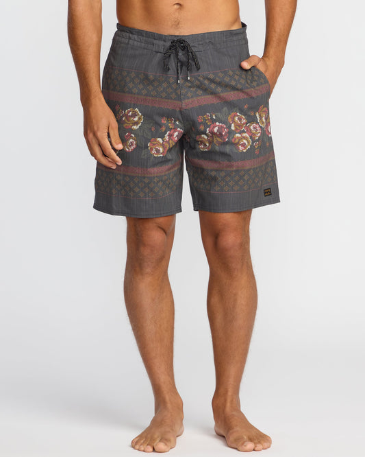 Sundays Lo Tide 19" Boardshorts - Black