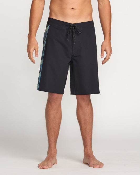 D Bah 2.0 Hi Pro Performance 19" Boardshorts - Washed Black
