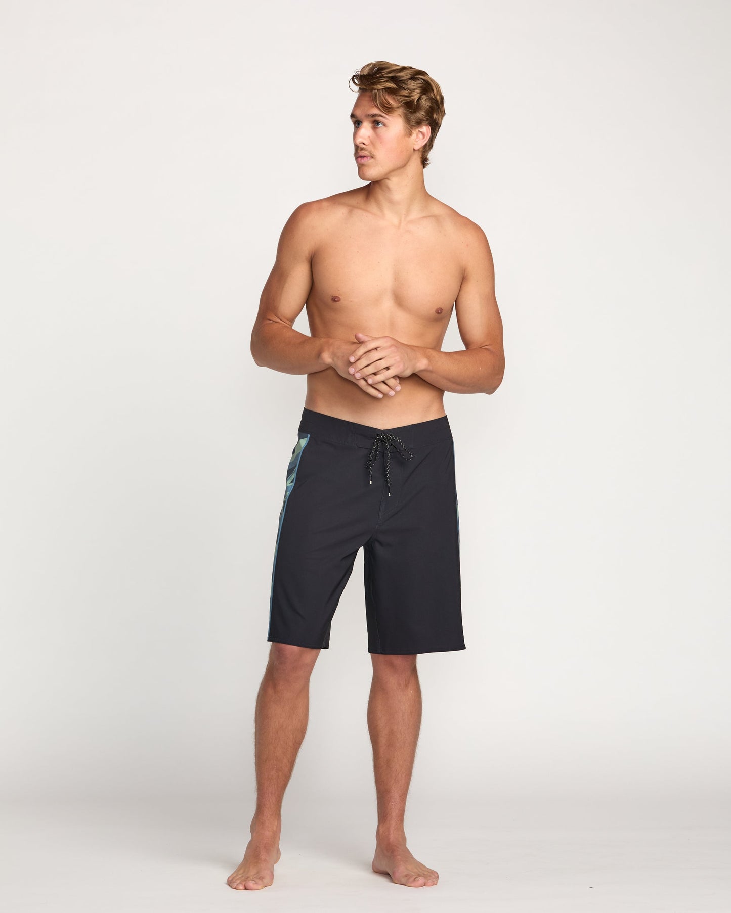 D Bah 2.0 Hi Pro Performance 19" Boardshorts - Washed Black