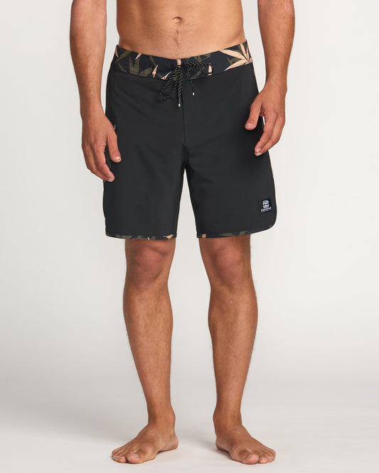 73 Hi Pro Performance 18" Boardshorts - Stealth