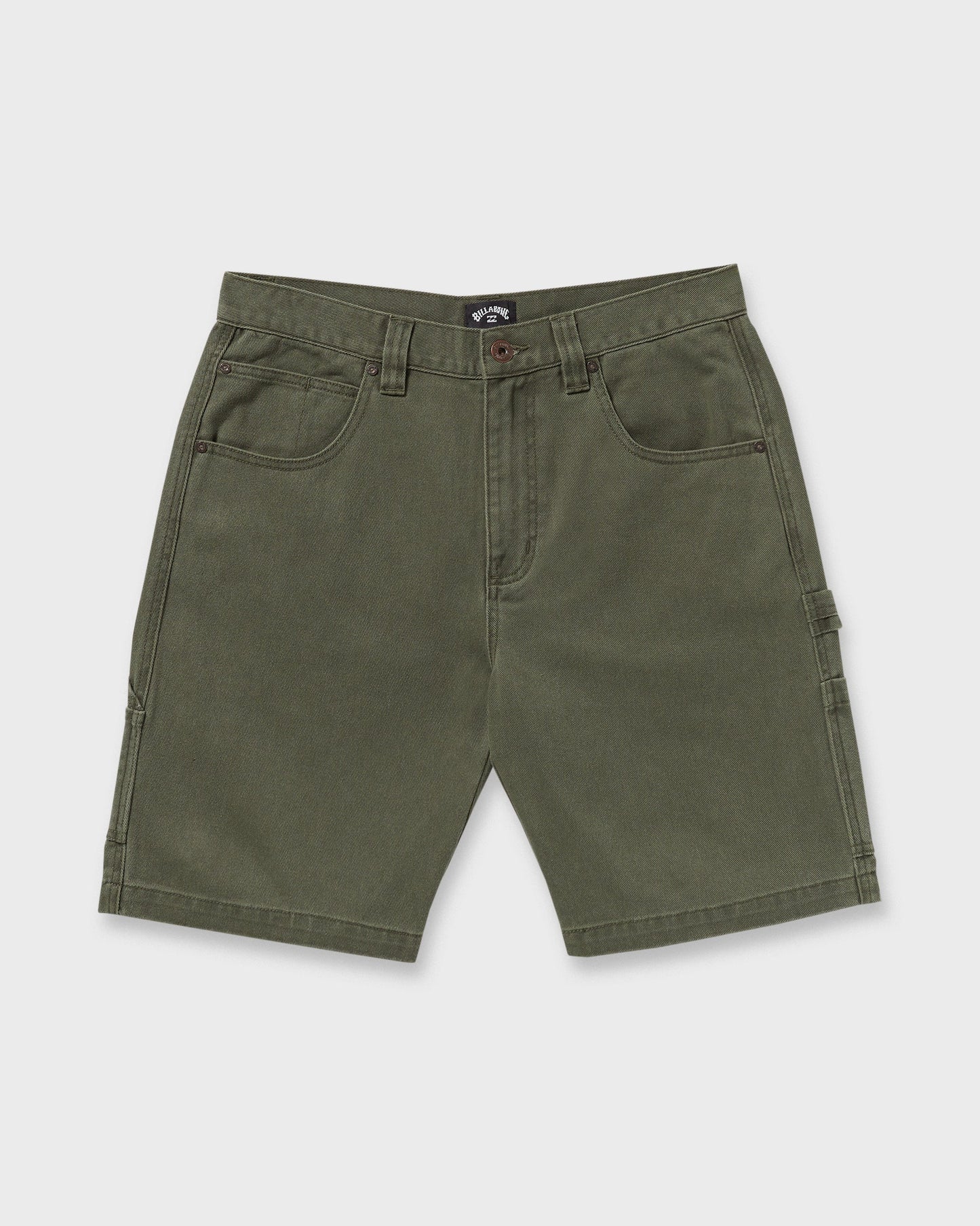 Bad Dog 21" Workwear Shorts - Dark Military