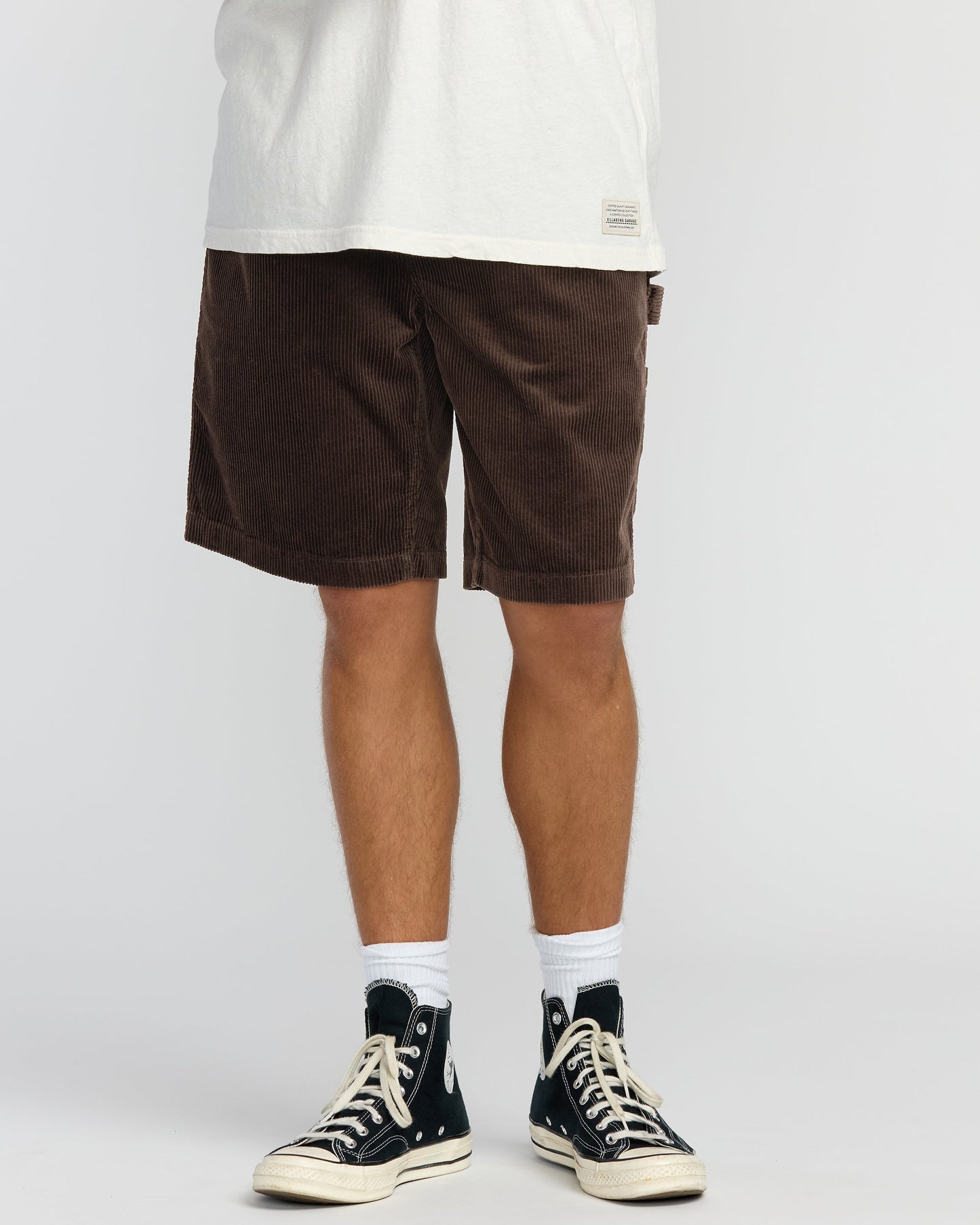 Larry Cord Garage Shorts - Chocolate