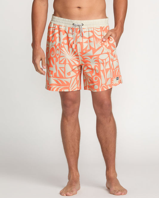 Good Times Laybacks 16" Trunks - Coral