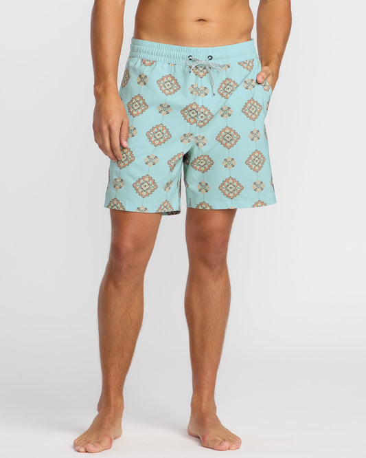 Good Times Layback 16" Trunks - Light Blue