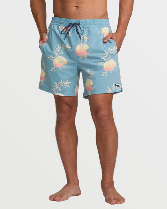 Good Times Laybacks 16" Trunks - Washed Blue