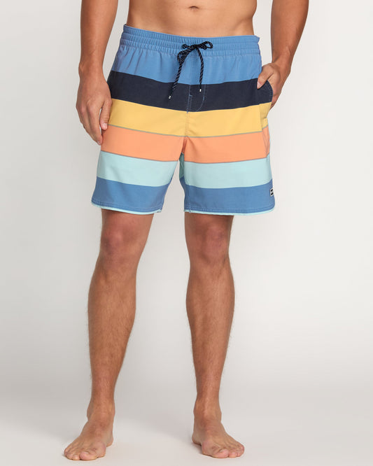 Sandbar Laybacks 17" Trunks - Carolina Blue