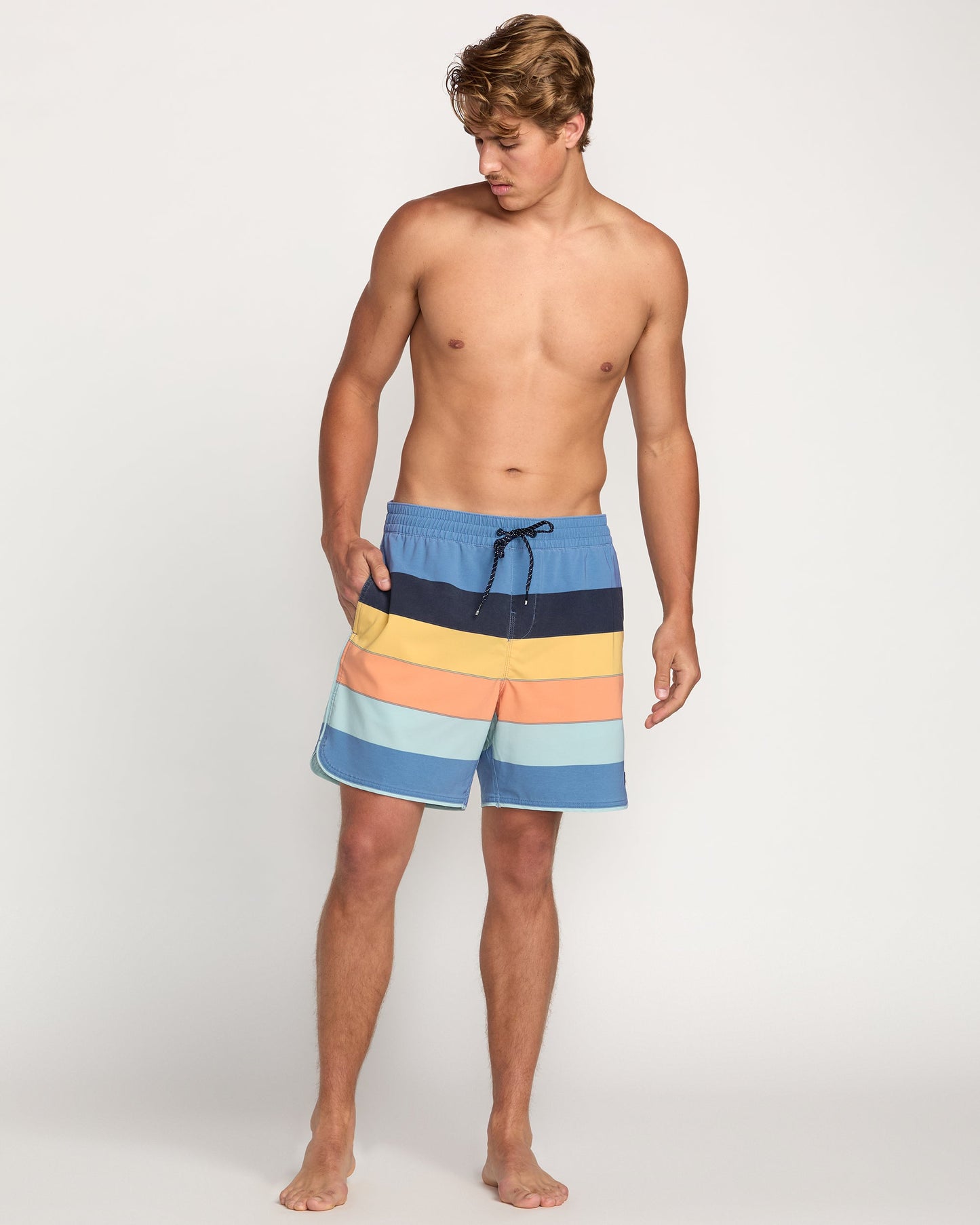Sandbar Laybacks 17" Trunks - Carolina Blue