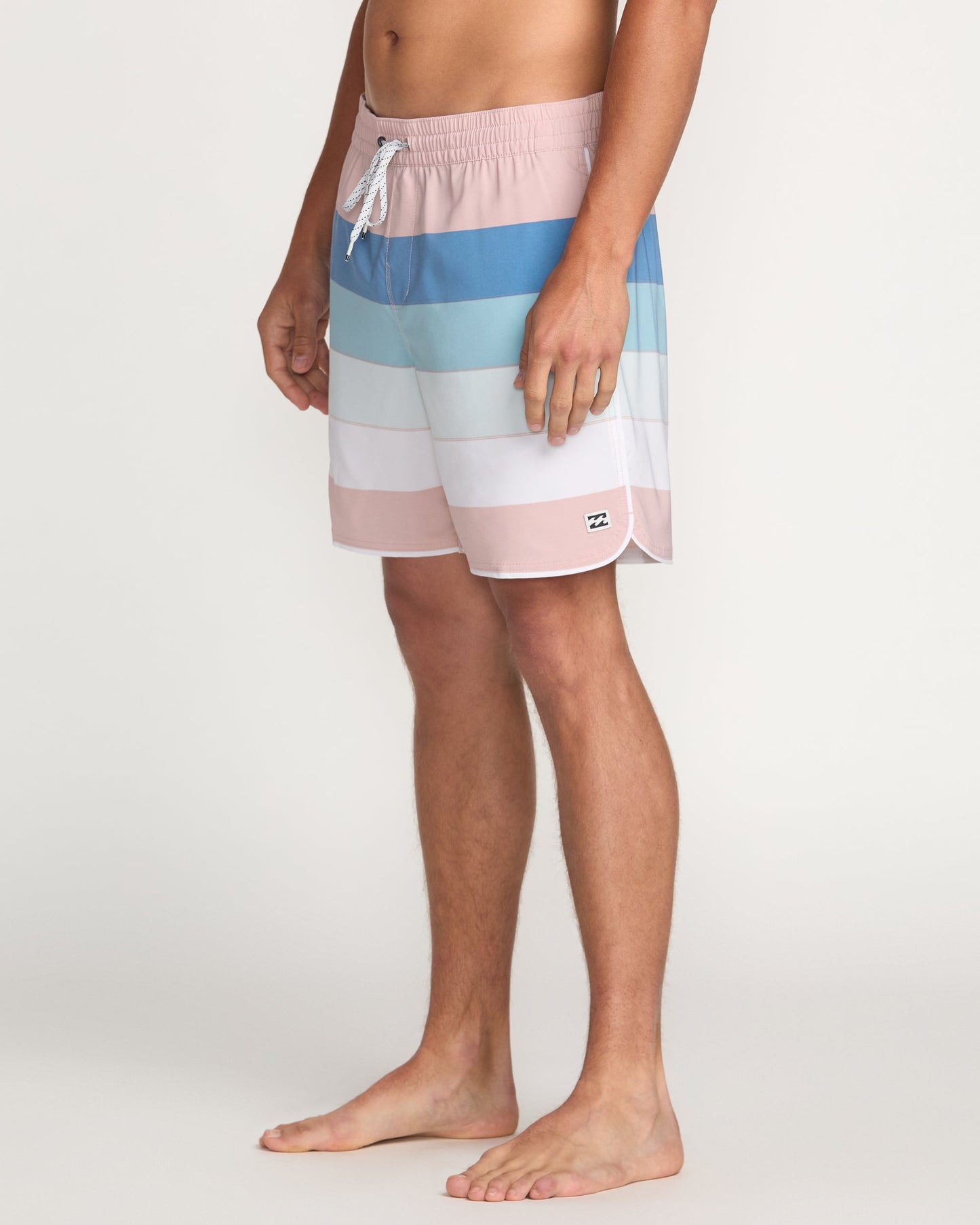 Sandbar Laybacks 17" Trunks - Dusty Pink