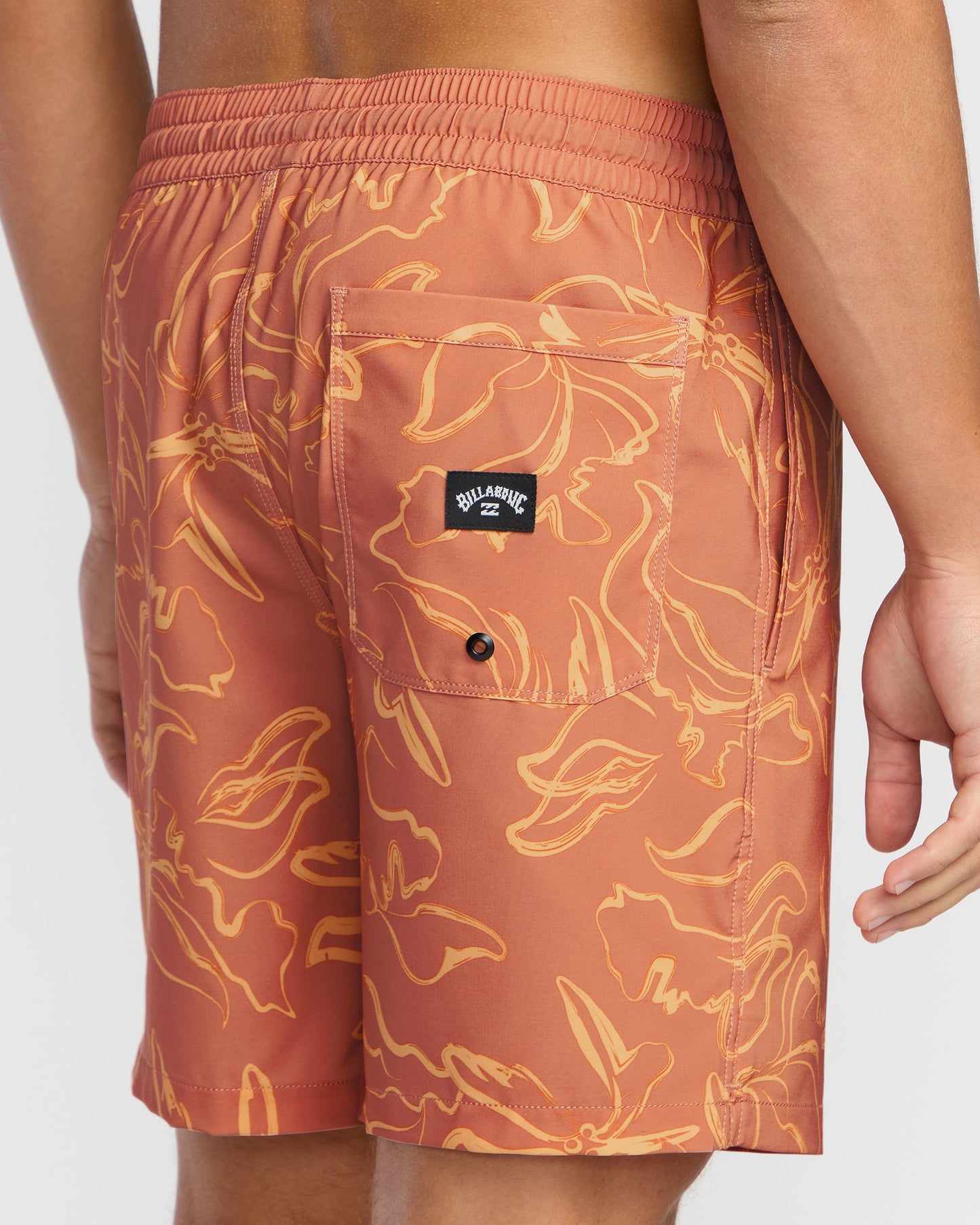 Sundays Laybacks 17" Trunks - Dusty Rose