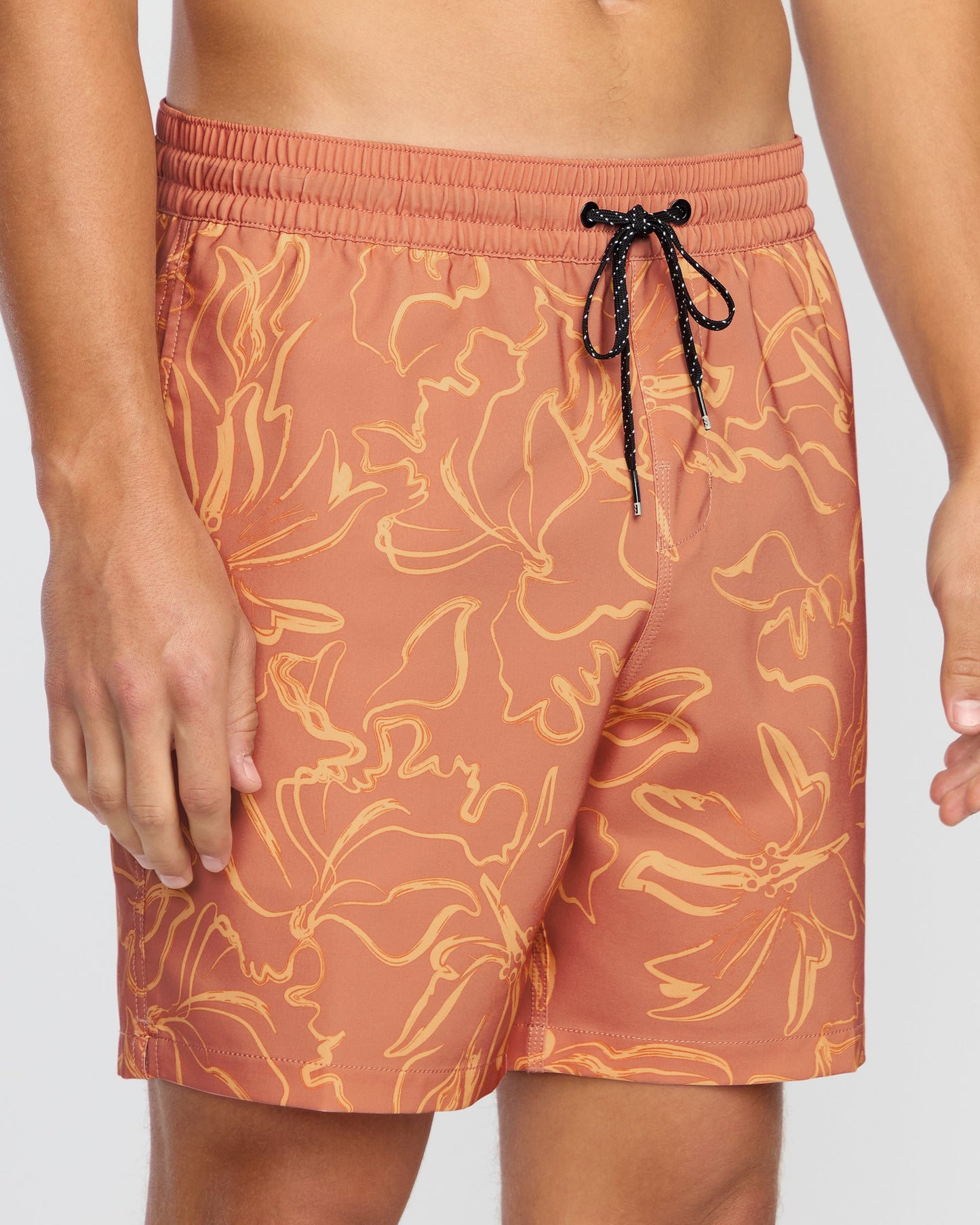 Sundays Laybacks 17" Trunks - Dusty Rose