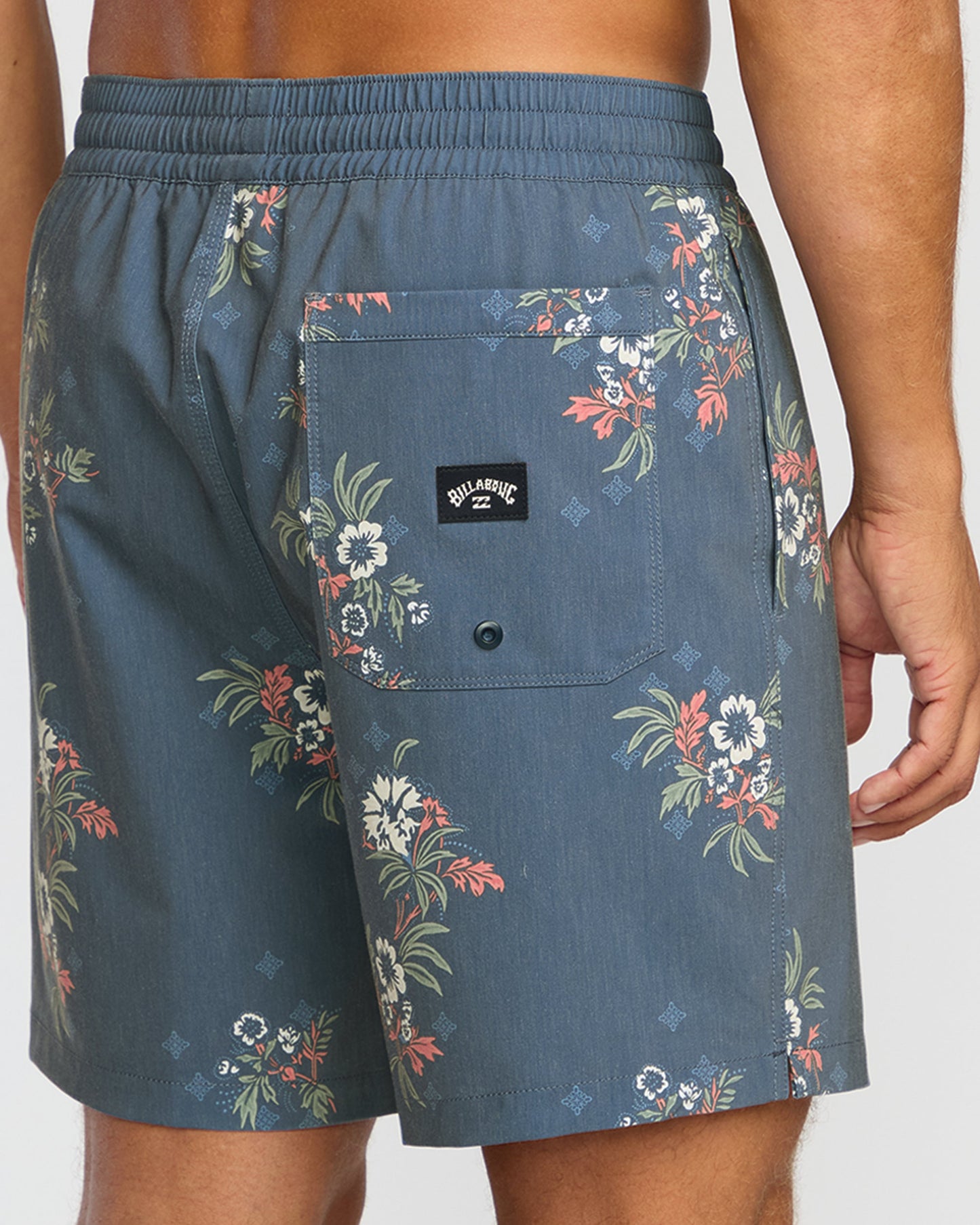 Sundays Laybacks 17" Trunks - Steel Blue