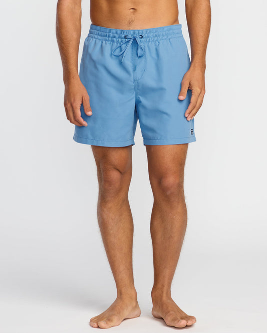 All Day Laybacks 16" Trunks - Sky Blue
