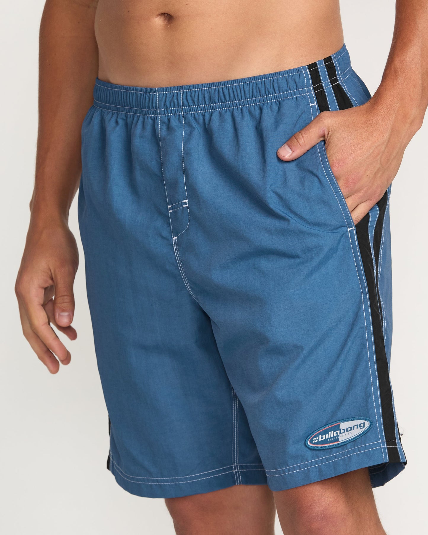 Kirra Throw On Laybacks 19' Trunks - Deep Blue
