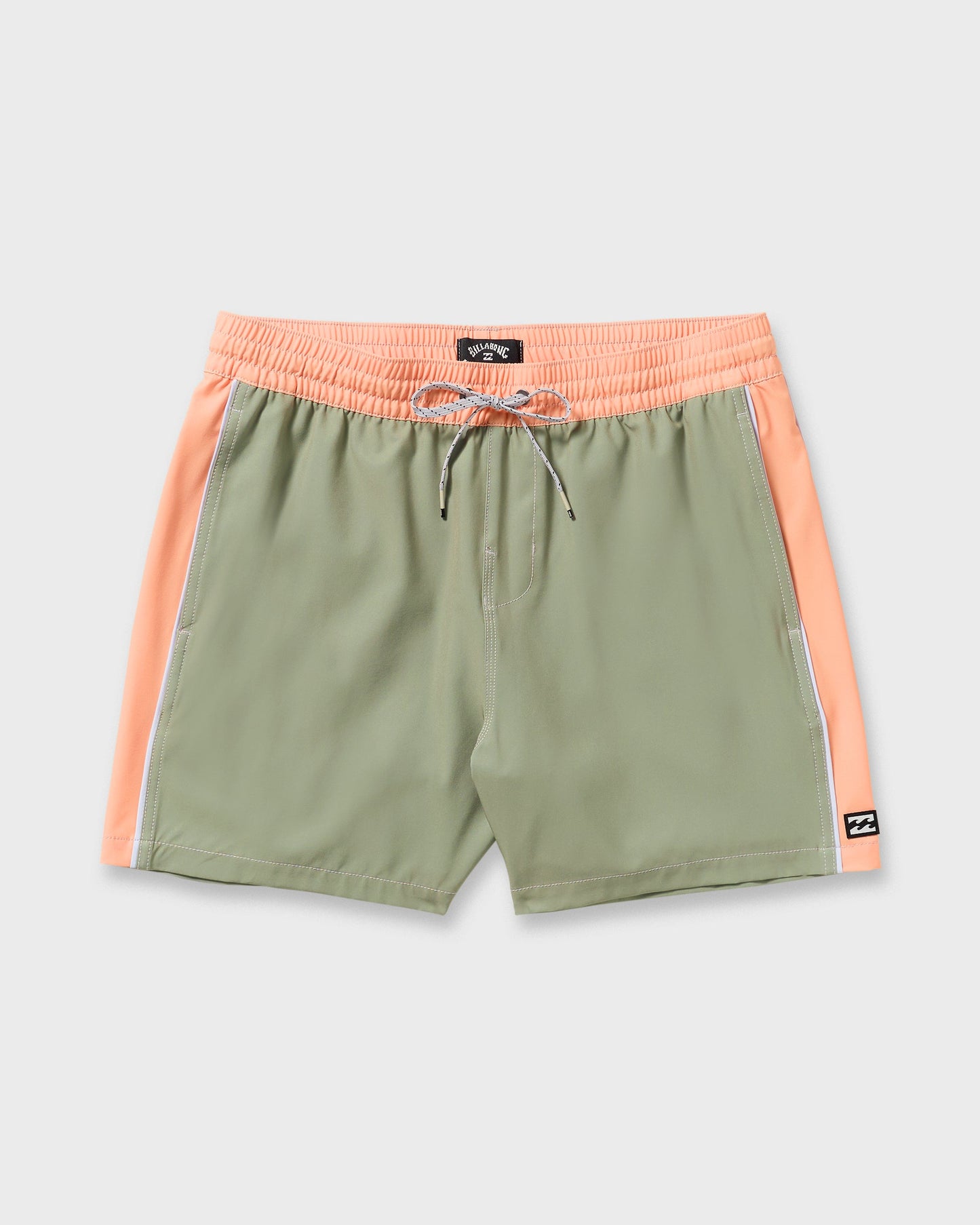 Dbah Panel Laybacks Swim Trunk - Green Ash