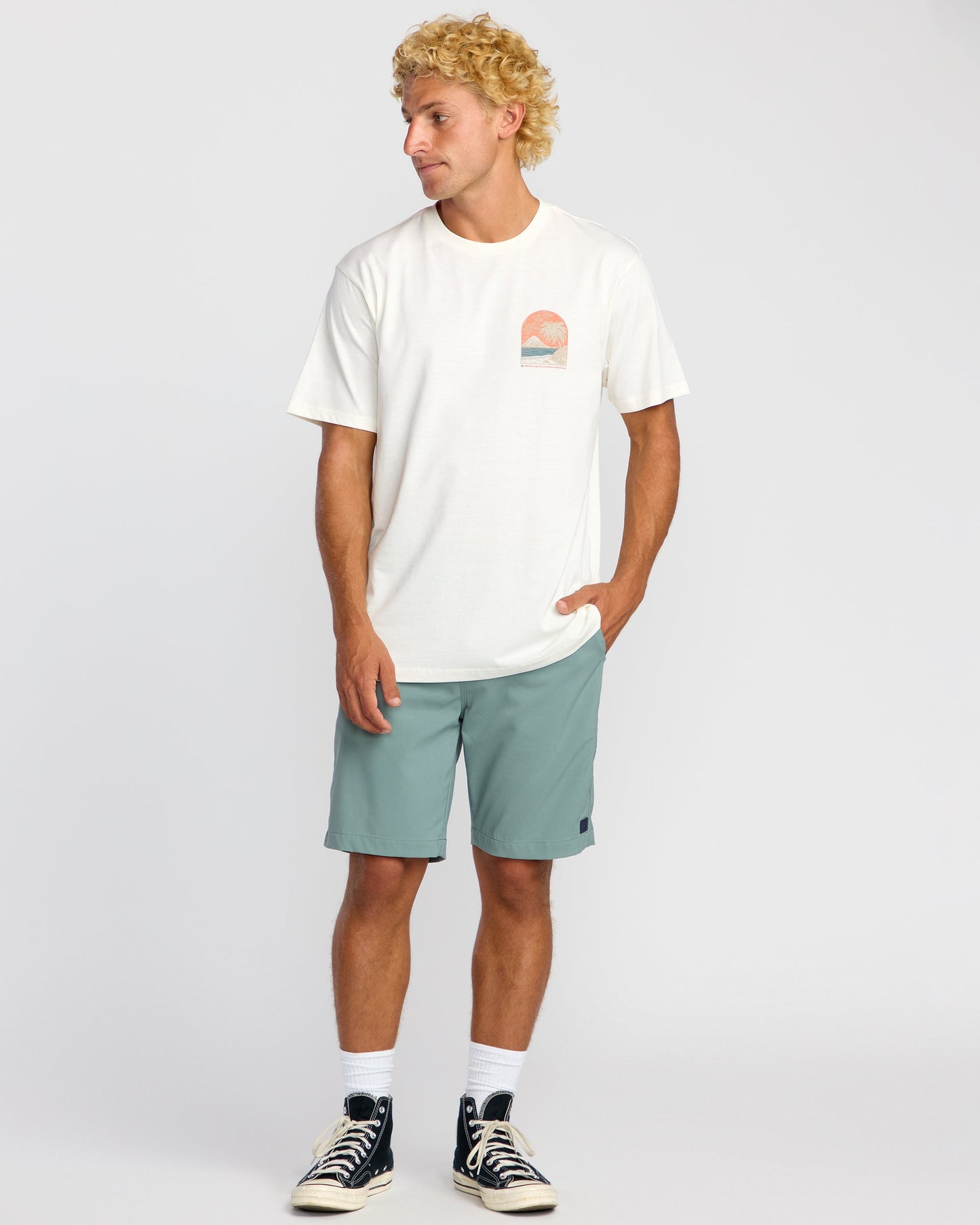 Surftrek Journey 20" Hybrid Shorts - Sea Blue