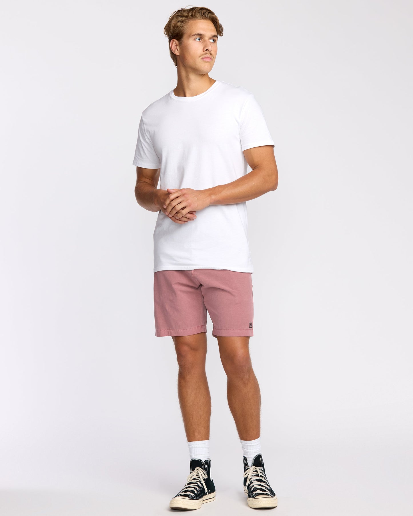 Crossfire Wave Wash Submersible 18" Hybrid Shorts - Dusty Rose