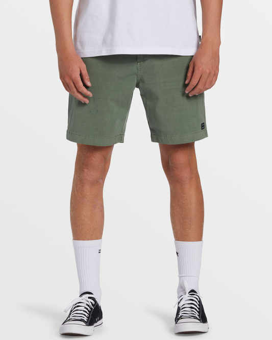 Crossfire Wave Wash Submersible 18" Hybrid Shorts - Sage