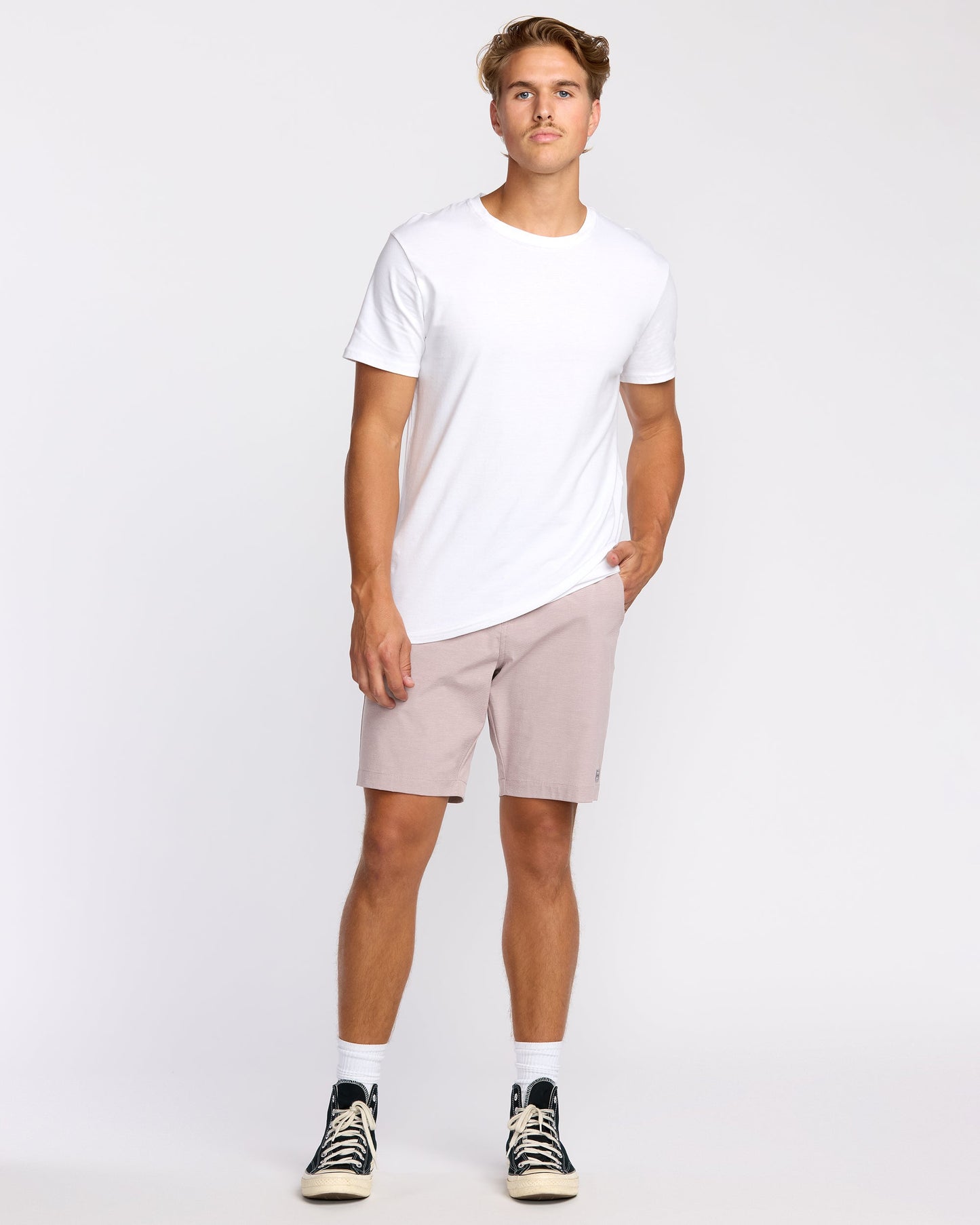 Crossfire Submersible 19" Hybrid Shorts - Deep Purple