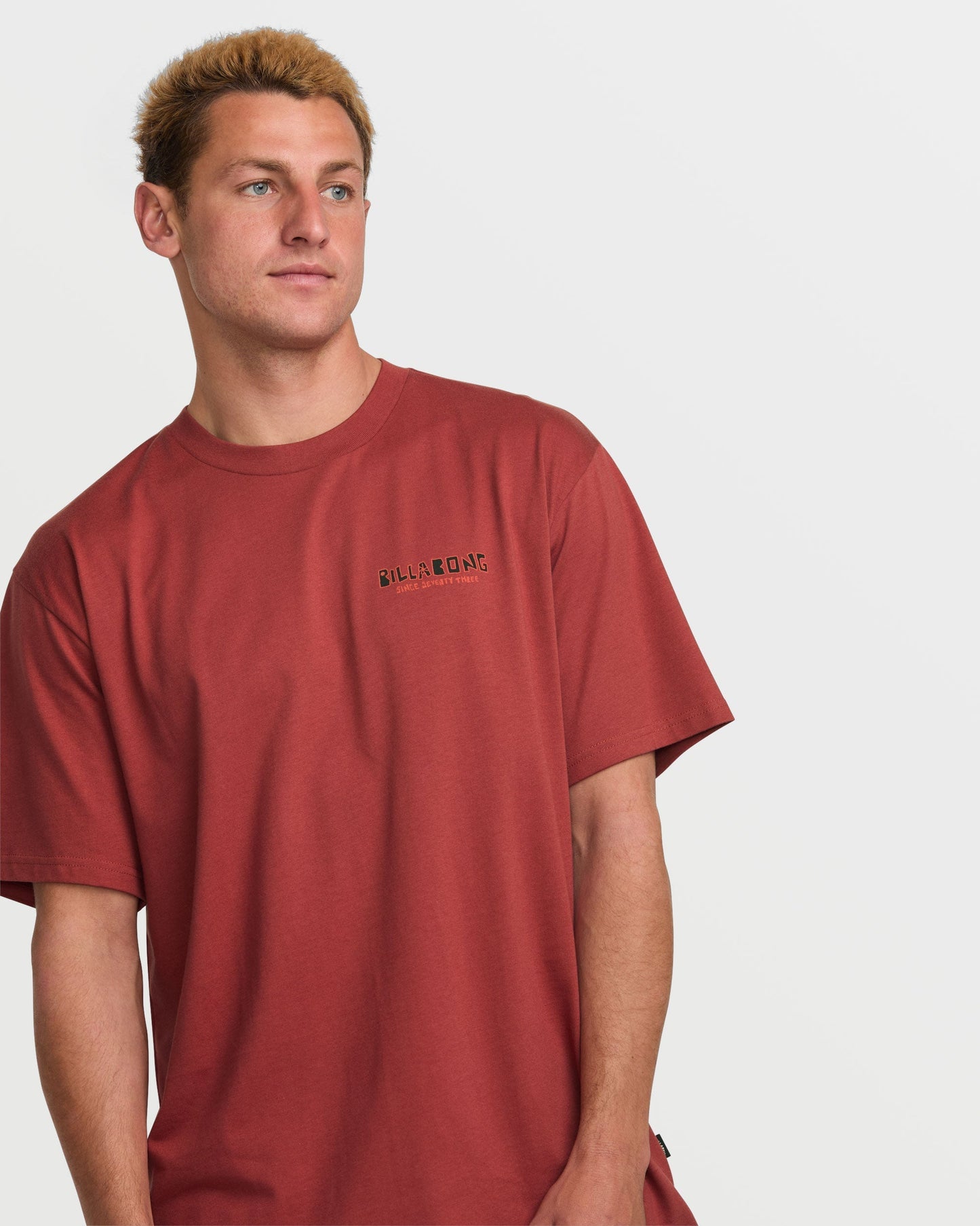 Twin Peaks Regular Tee - Dusty Red