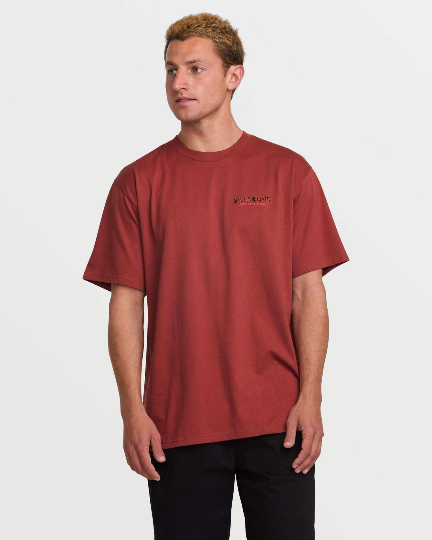 Twin Peaks Regular Tee - Dusty Red