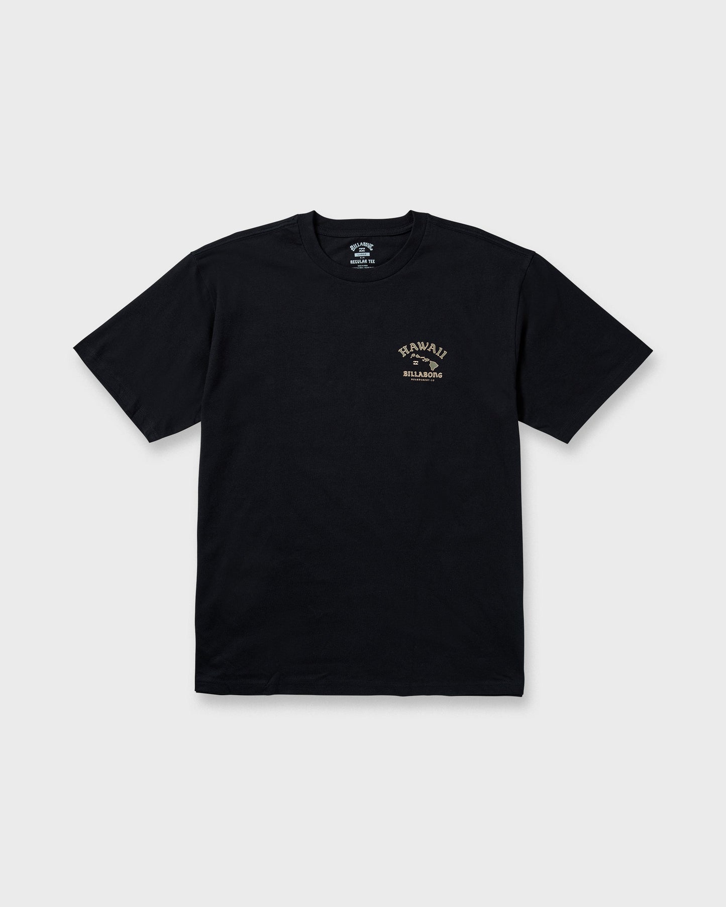 Island Chain Hawaii Regular Tee - Black